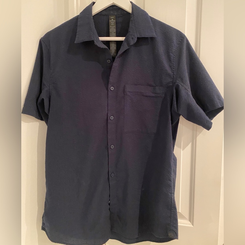 Lululemon Airing Easy Button Up SS Shirt